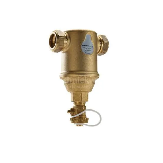 Spirotech spirotrap horizontale vuilafscheider 1.1/2