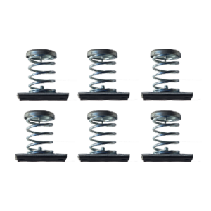 Trillingsdemper set van 6 (metaalveer)