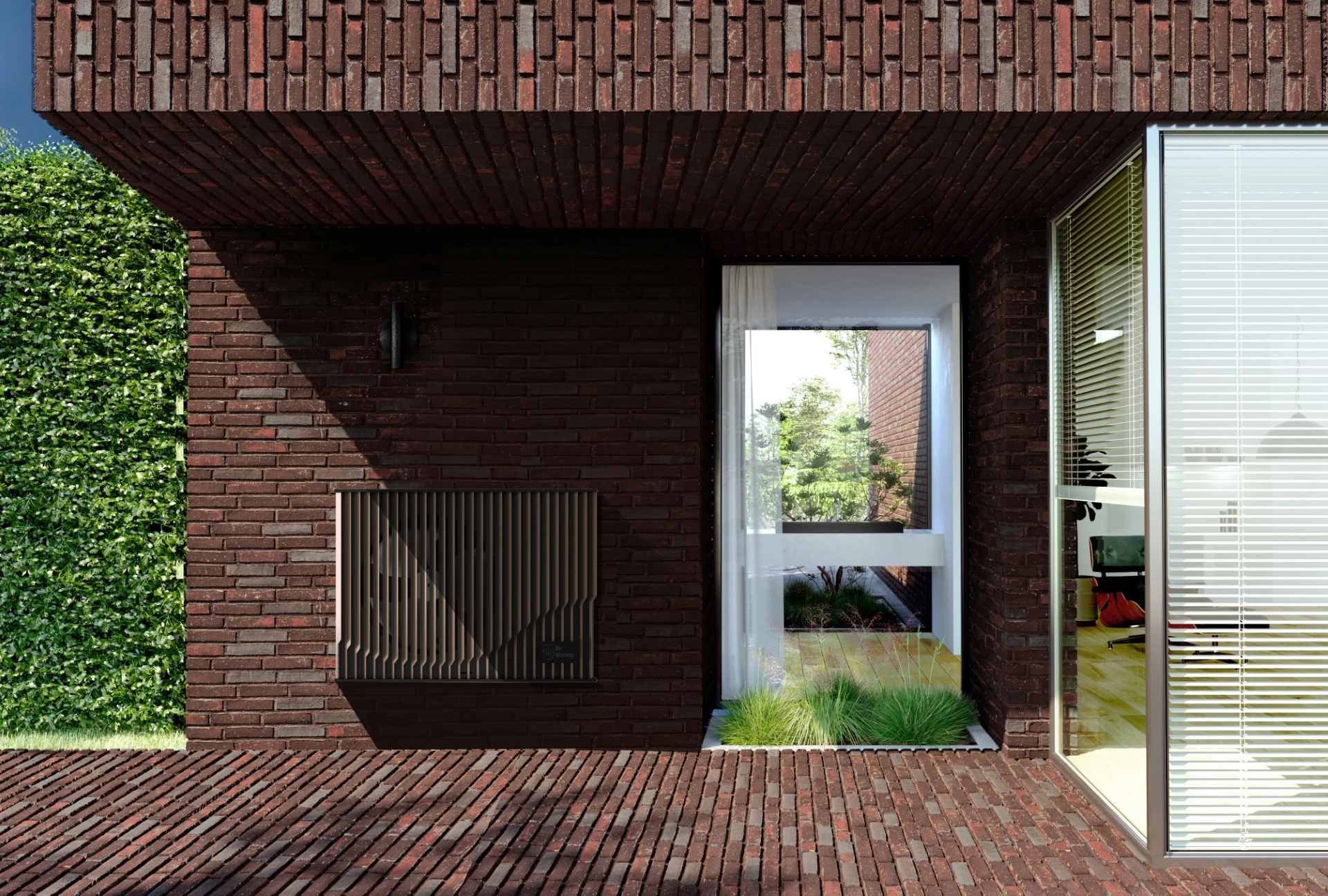Praktijkinstallatie warmtepomp en warmtepompboiler