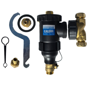 Vuilafscheider 360° draaibaar